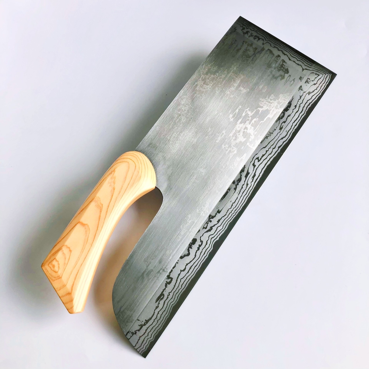 300mm ステンV金－10 そば包丁 越前数馬作